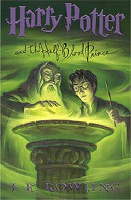 Обложка книги Гарри Поттер и принц-полукровка