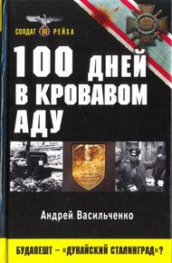 Обложка книги 100 дней в кровавом аду. Будапешт — «дунайский Сталинград»?