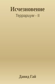 Обложка книги Исчезновение