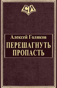 Обложка книги Перешагнуть пропасть