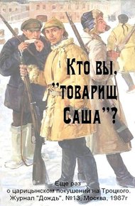 Обложка книги Кто вы, «товарищ Саша»?