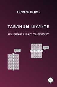 Обложка книги Таблицы Шульте