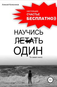 Обложка книги Научись летать один. Та самая книга)