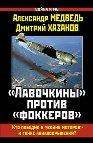 Обложка книги «Лавочкины» против «фоккеров». Кто победил в «войне моторов» и гонке авиавооружений?