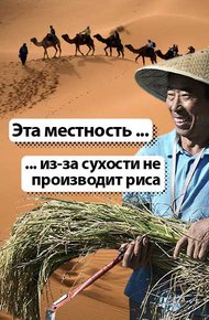 Обложка книги Эта местность ... из-за сухости не производит риса
