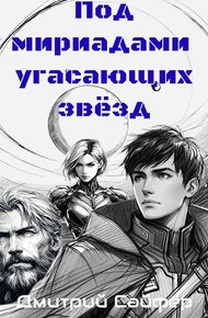 Обложка книги Под мириадами угасающих звёзд