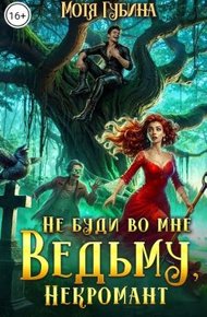 Обложка книги Не буди во мне Ведьму, Некромант!