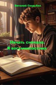 Обложка книги Начать сначала. Я восьмиклассник