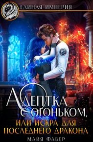 Обложка книги Адептка с огоньком, или Искра для последнего дракона